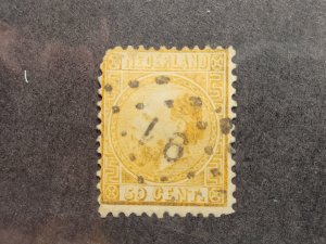 Netherlands Scott # 12 Used DISCOUNTED SPACE FILLER