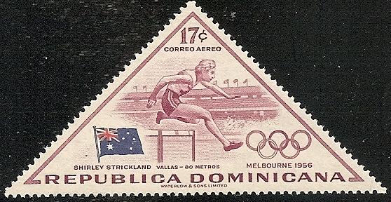 Dominican Rep. C105 MNH 1957 Olympic Winners