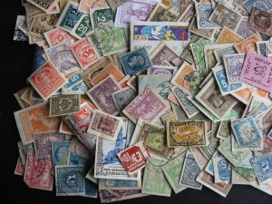 400 mostly European imperf stamps some stationery etc Duplicates mixed condition