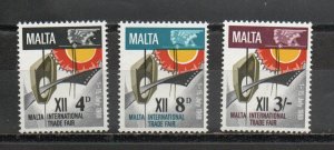 Malta 384-386 MNH