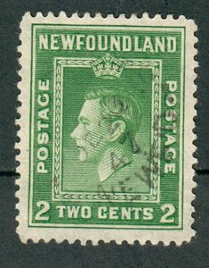 Newfoundland #254 used single - perf 12.5