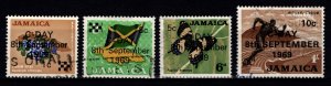 Jamaica 1969 Decimal currency Optd., Part Set [Used]