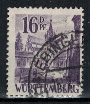 Germany - French Occupation - Wurttemberg - Scott 8N20