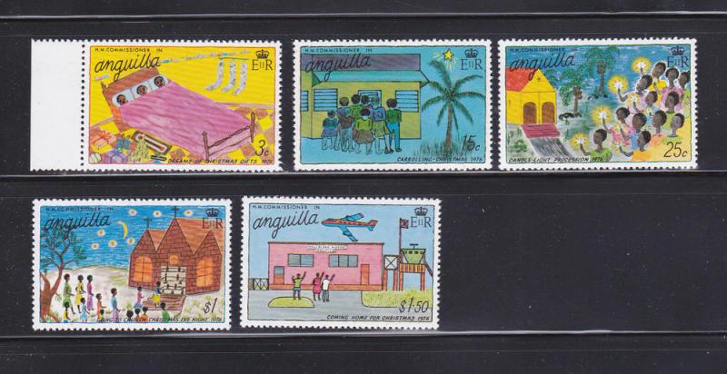 Anguilla 266-270 MNH Christmas