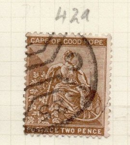 Cape of Good Hope 1882 Early Issue Fine Used 2d. 284462