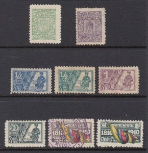 Colombia 1903-13 City of Medellin Locals. See listing for details.