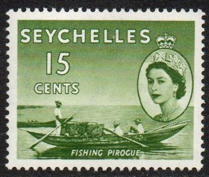 Seychelles Sc #177 Mint Hinged