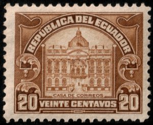 ✔️ ECUADOR 1920/1924 - POSTAL TAX  - SC. RA12 MNH [042]