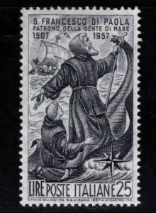 Italy Scott 732 MNH** St. Francis of Paola  stamp