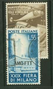 Italy/Trieste (Zone A) #113-14 Used Single (Complete Set)