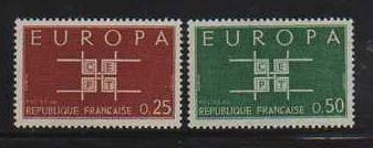 France MNH sc# 1074-5 Europa 08cv $0.60