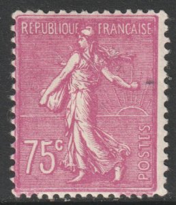 France Scott 151 - SG423, 1924 Sower 75c MH*