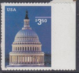 US sc#3472 2001 $3.50 Priority Capitol MNH