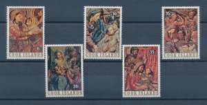 [114336] Cook Islands 1976 Art paintings Christmas  MNH