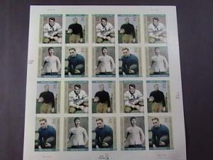 U.S.# 3808-3811-MINT/NH-- PANE OF 20--EARLY FOOTBALL HEROES--2003