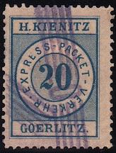 German 19th C. Local Post, Gorlitz #3 used, CV 6.00, See Description
