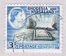 Rhodesia & Nyasaland 162 Used Rhodes grave 1954 (BP3145)