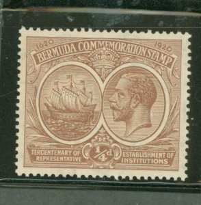 Bermuda #55 Mint (NH) Single