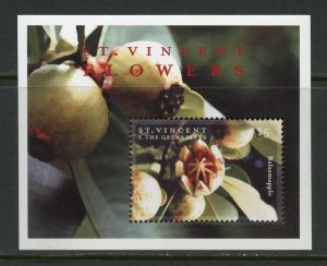 CLOSE OUT SPECIAL ST. VINCENT GREN FLOWERS SHEET & TWO SOUVENIR SHEETS MINT NH