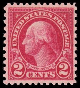 United States Scott 579, Perf. 11x10 (1923) Mint H VF, CV $70.00 M