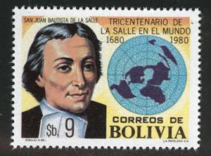 Bolivia Scott 653 MNH** stamp