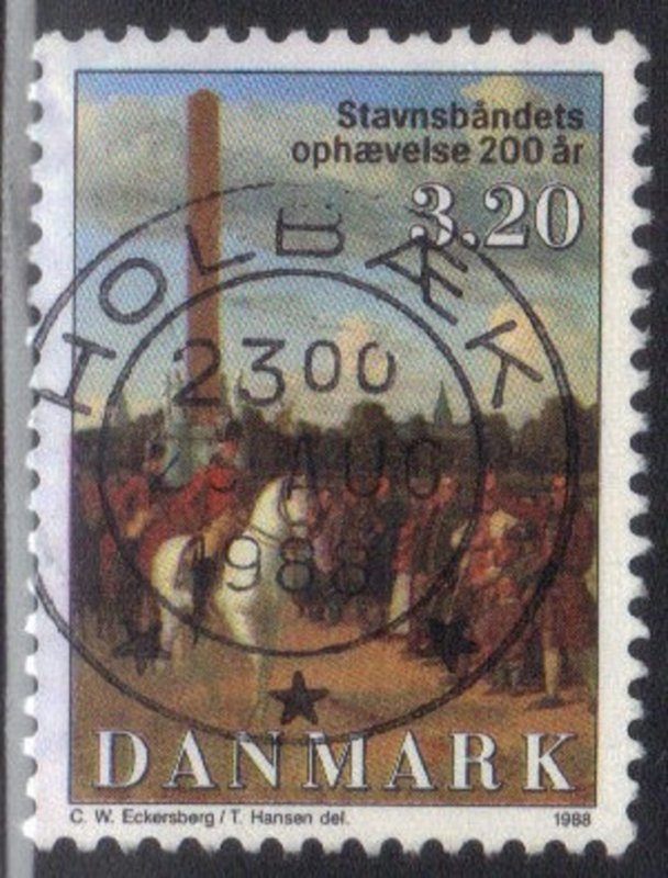DENMARK SC# 853 **USED** 3.20k 1988   SEE SCAN
