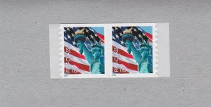 Pair 39c Liberty ND Avery US 3968 F-VF, MNH