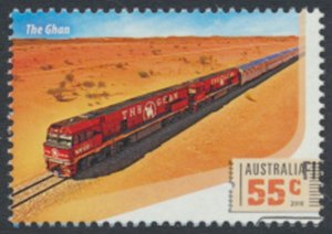 Australia SC# 3254 SG 3384 Used Railway Journeys  w/fdc see details & scan