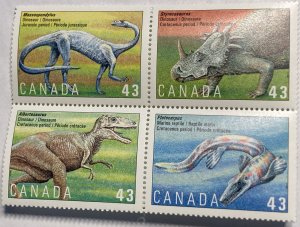 CANADA 1993 #1498a Prehistoric Life in Canada - MNH