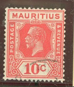 Mauritius #172 Used Single (King)