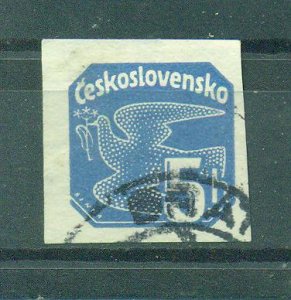 Czechoslovakia sc# P18 (2) used cat value $.25