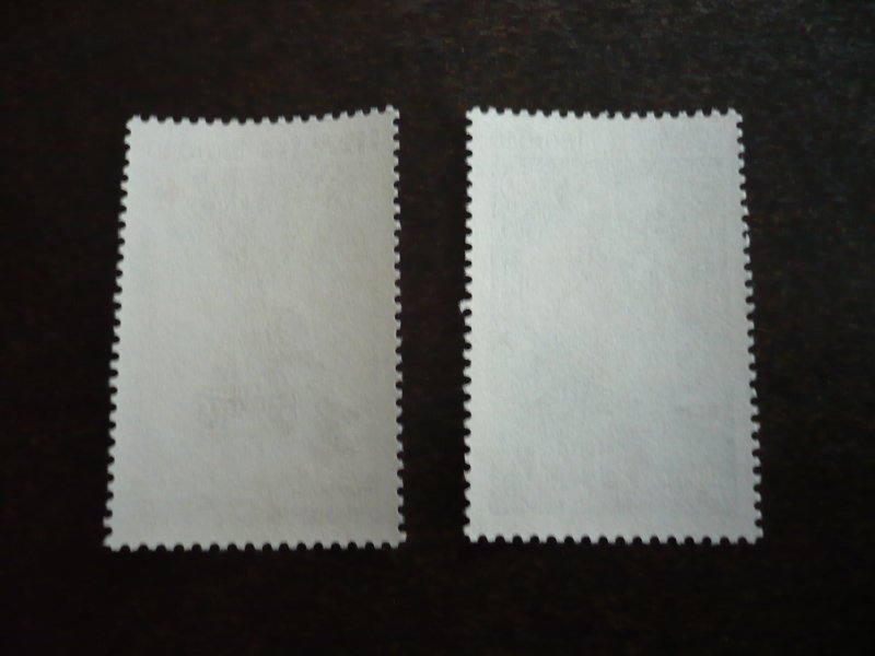 Stamps - France - Scott# B548-B549 - Mint Never Hinged Set of 2 Stamps