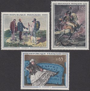 France 1049-1051 MNH CV $9.00