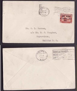 Newfoundland cover #13986-35c-[C3b]-First Flight [AAMCFF9b]St. John's-No...