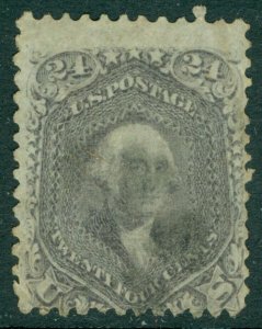 EDW1949SELL : USA 1862 Scott #78 Used. Light cancel. Catalog $350.00.