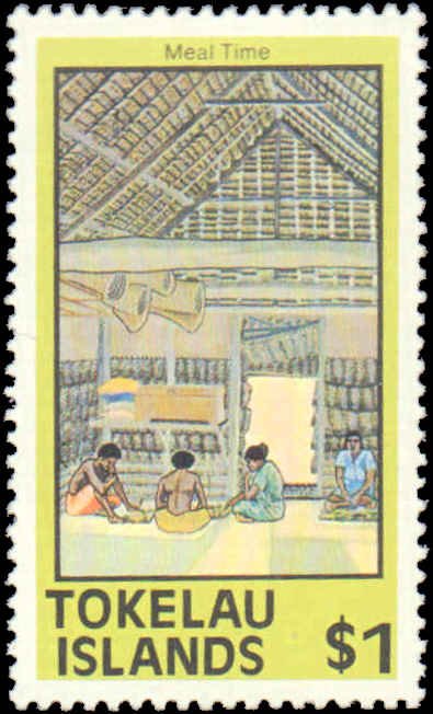 Tokelau #49a-56a, Complete Set(7), 1981, Never Hinged