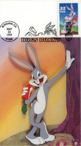 1997 Bugs Bunny (Scott 3137a) S&T FDC