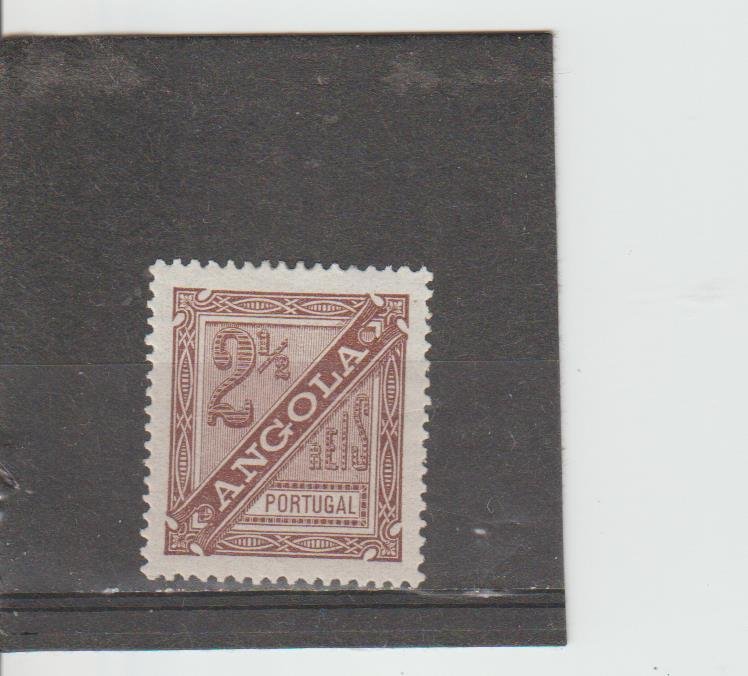 Angola  Scott#  P1b  MH  (1893 Newspaper Stamp)