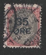 DENMARK #80  USED