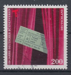 Germany 1996 Sc#1931 Mi#1857 used (BU1371)