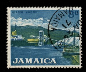 Jamaica Scott 311 Used Gypsum Industry stamp