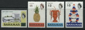 Bahamas QEII 1971 definitives 50 cents to $3 mint o.g. hinged