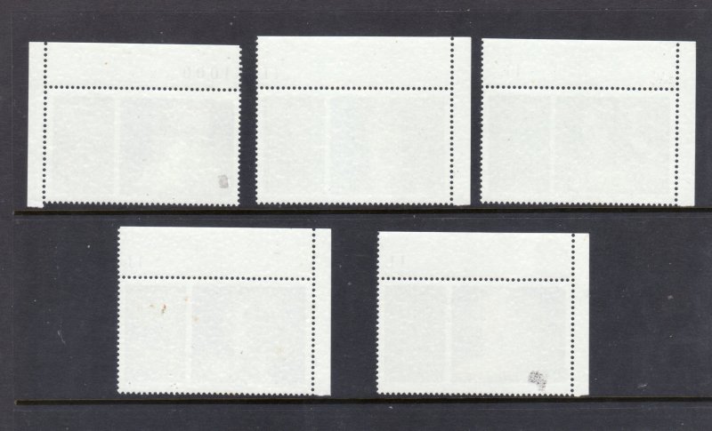 VATICAN 617-621 MNH VF Classical sculptures