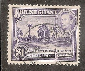 British Guiana    Scott 239  Gardens     Used