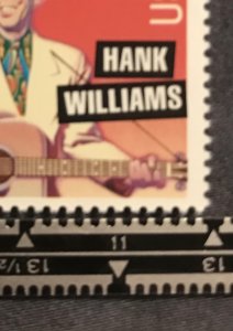 Scott 2723A, Hank Williams perf 11 variety