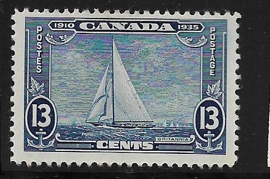 CANADA, 216, HINGED, BRITANNIA