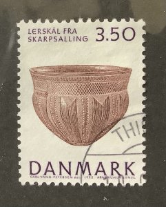 Denmark  1992 Scott 953 used - 3.50kr,  Treasures of The National Museum