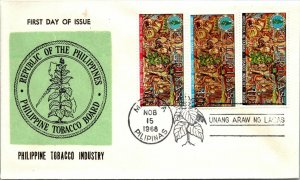 1968 Philippines FDC - Philippine Tobacco Industry - Manila - F14804