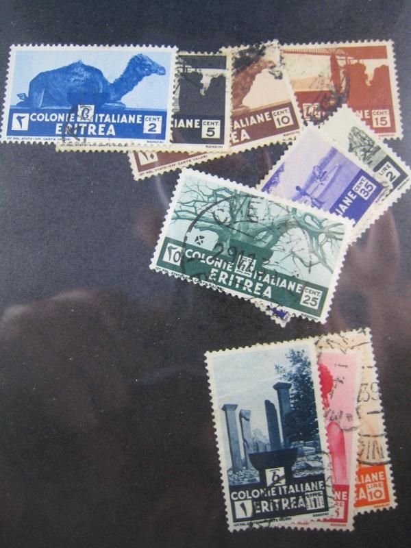 ERITREA - SCOTT # 158-167 -  Used