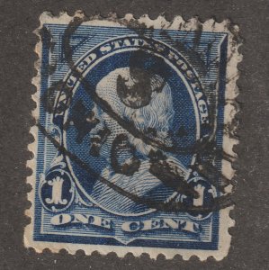 U.S. Scott 264 used cancel